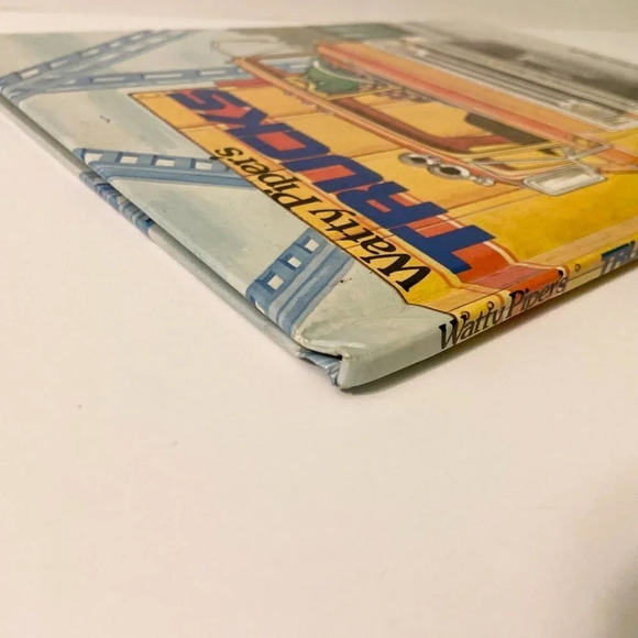 Vintage 1978 Watty Pipers Trucks A Cricket Book Platt  and Munk - Picture 4 of 15